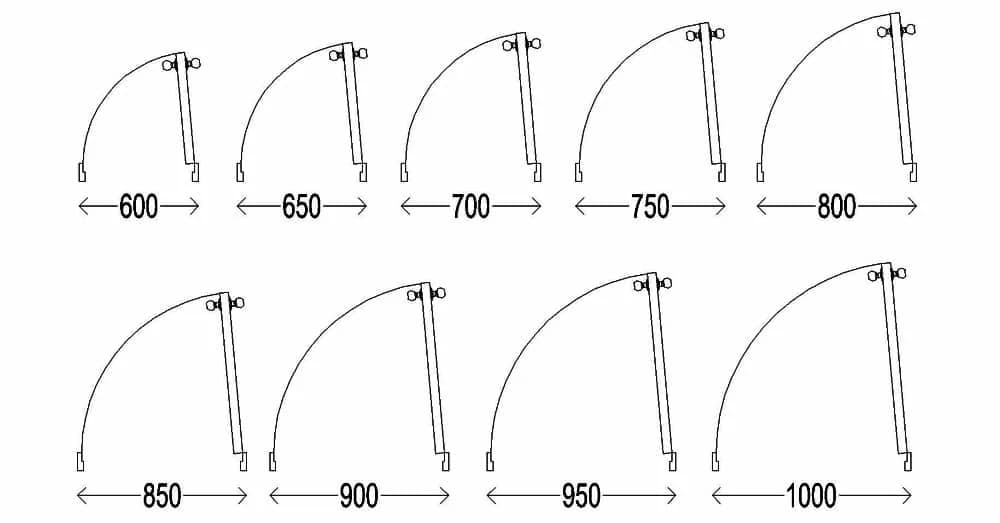 Folding Door CAD Blocks – Free DWG 2D Plan and Elevation
