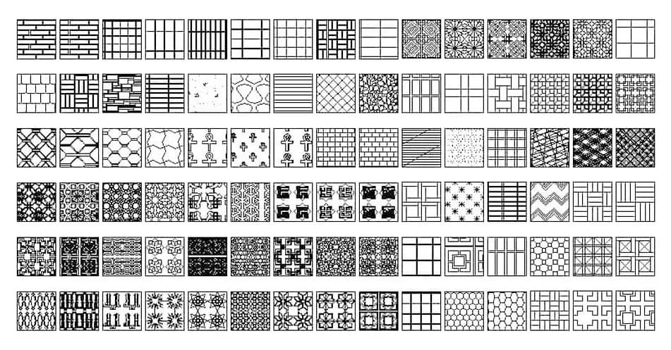 Hatch Patterns – Free AutoCAD PAT Download